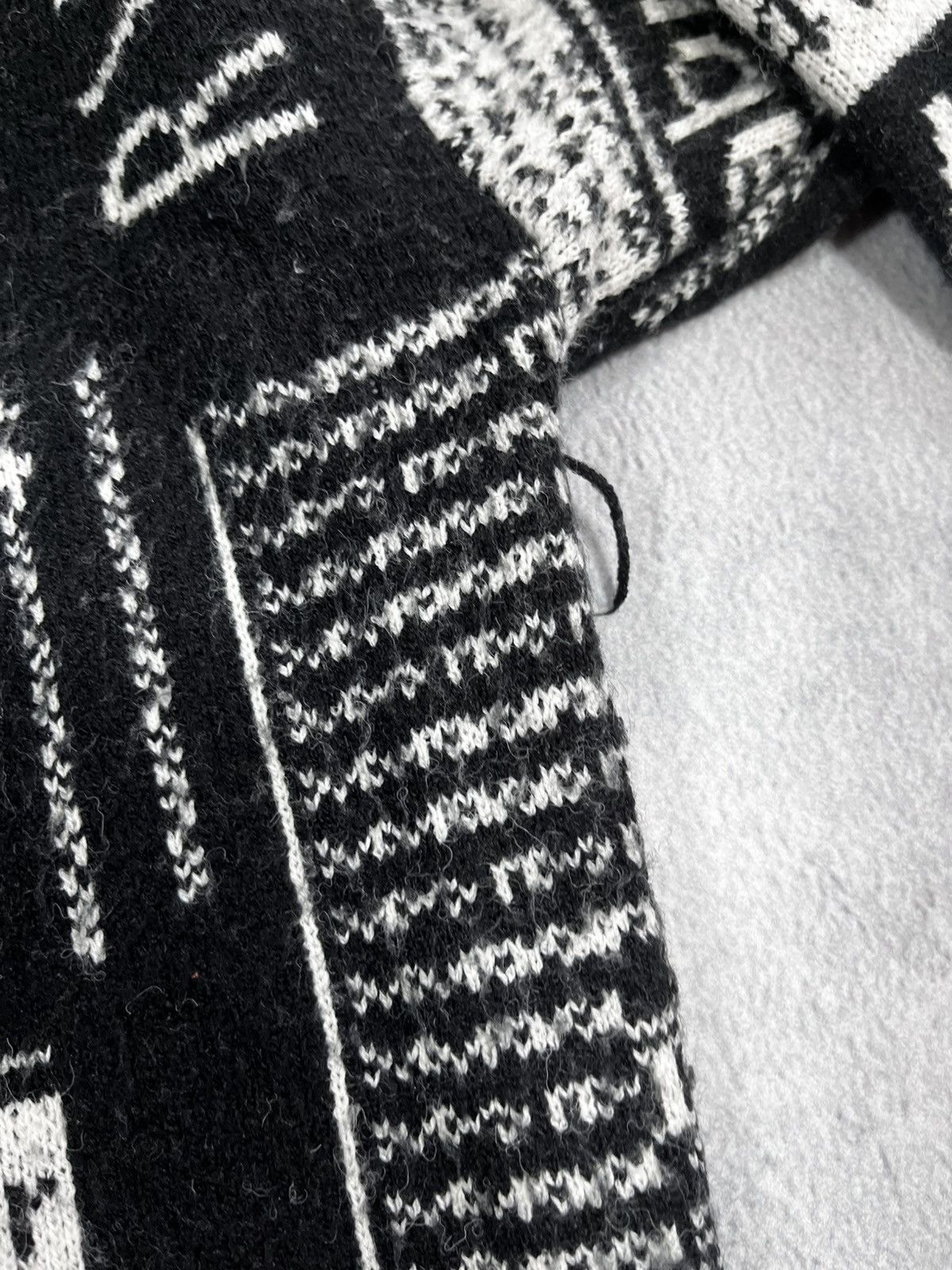 Japanese Brand × Vintage Vintage Y2K Japanese all over sweater gazette style M Size US M / EU 48-50 / 2 - 5 Thumbnail