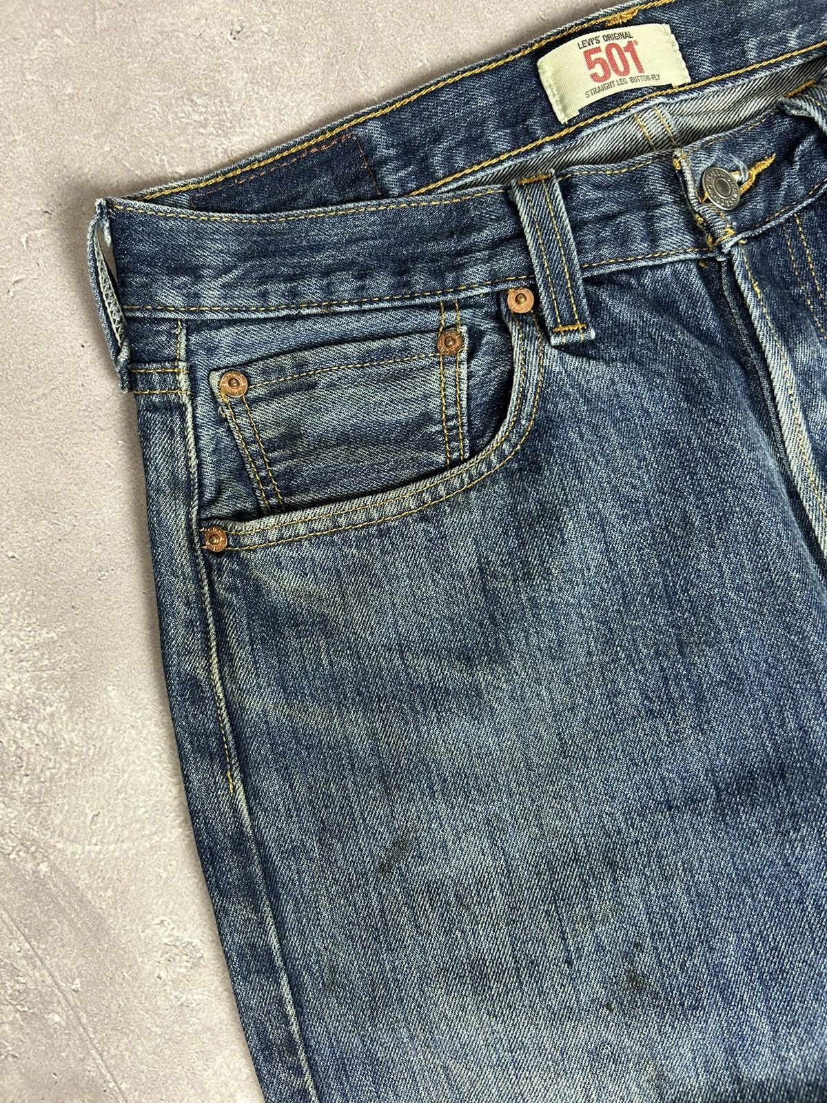 Levi's × Levi's Vintage Clothing × Vintage y2k Levis 501 Red Tab Jeans Vintage sz 32x30 90s RARE Size US 32 / EU 48 - 6 Thumbnail