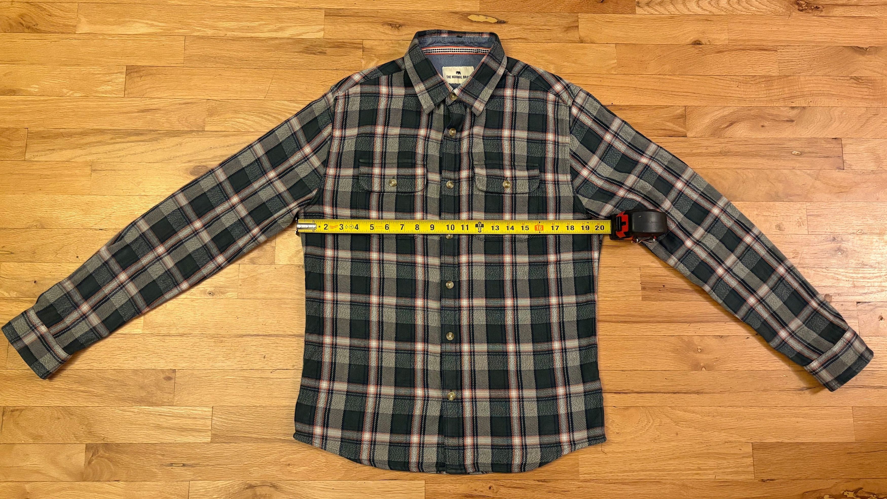 Other The Normal Brand Flannel Green Size US S / EU 44-46 / 1 - 3 Thumbnail