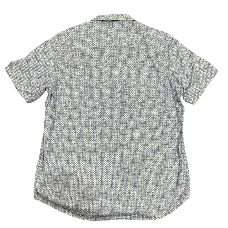 BUGATCHI Bugatchi Miles Diamond Print OoohCotton Short Sleeve Shirt Size US L / EU 52-54 / 3 - 8 Thumbnail