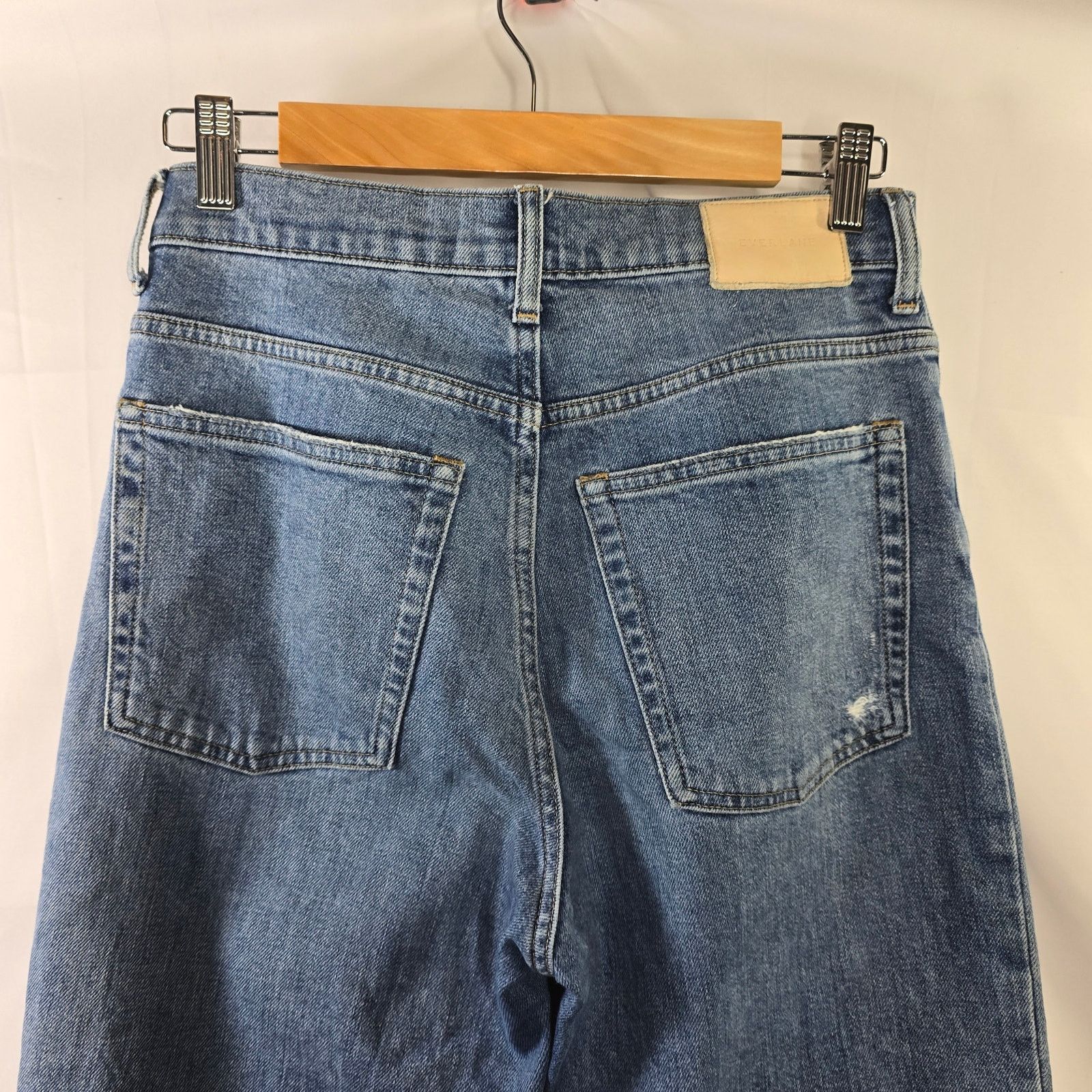 Everlane Everlane The Way High Jean Organic Cotton Blue Jeans Size 27 Size 27" / US 4 / IT 40 - 6 Thumbnail