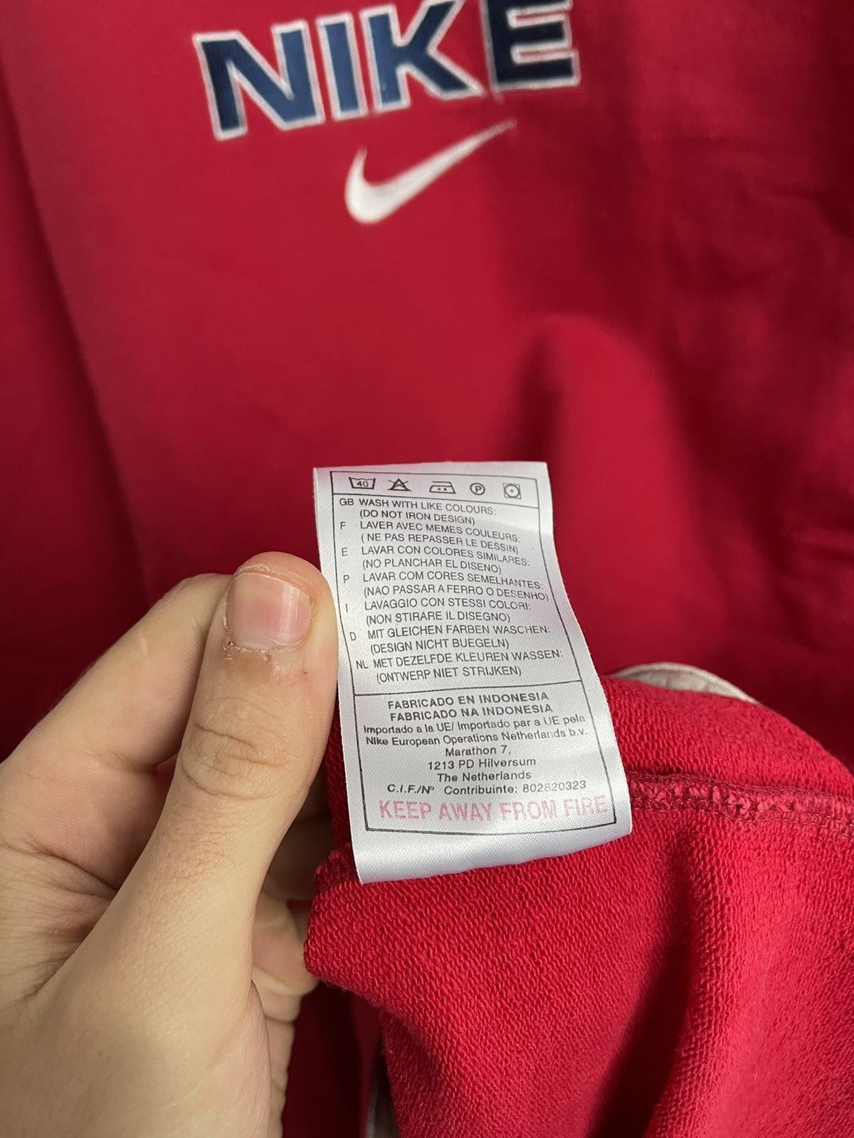 Other Nike Vintage Sweatshirt Crewneck Big Logo 90s Size US L / EU 52-54 / 3 - 11 Thumbnail