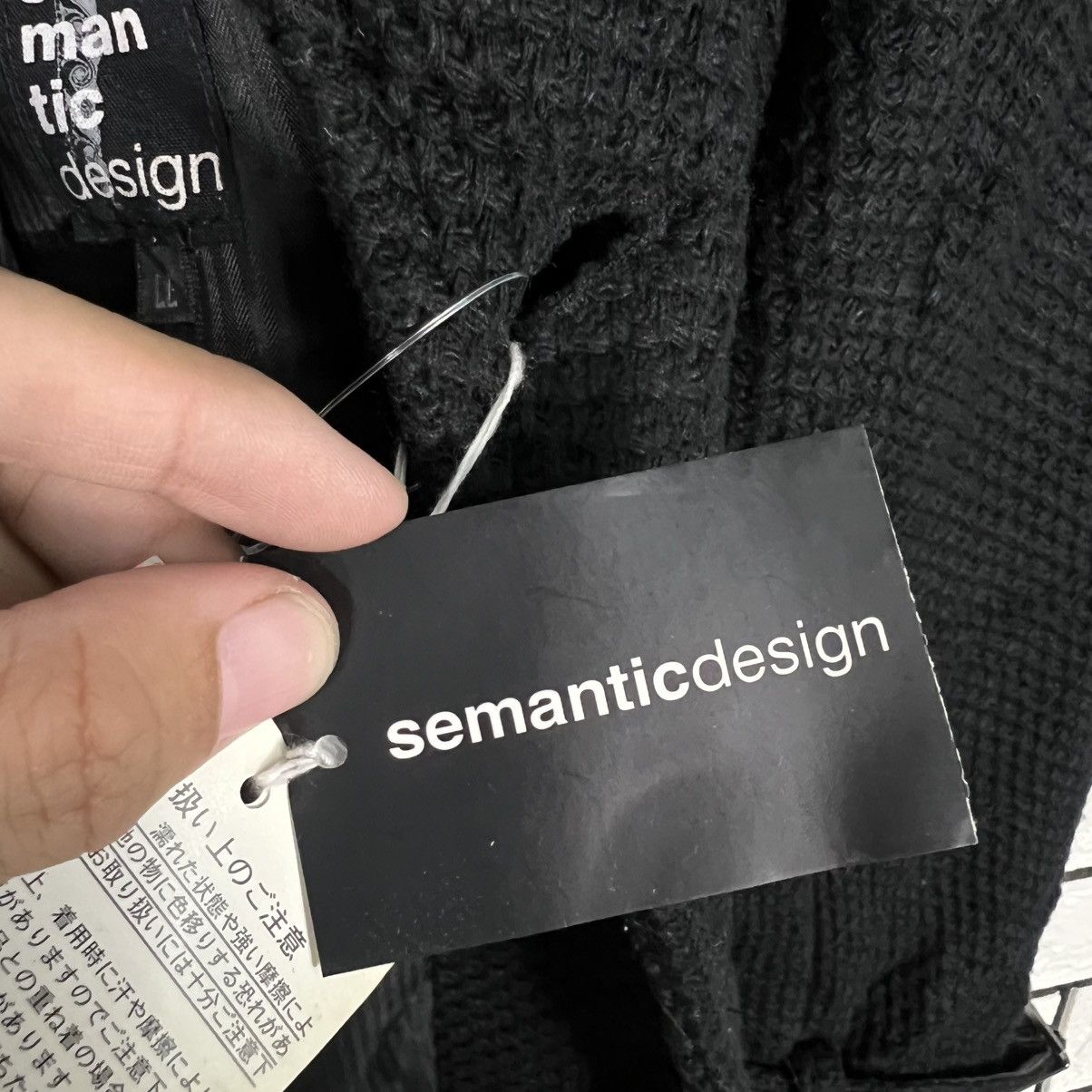 semanticdesign SEMANTICDESIGN Avant Garde Belted Coat Jacket #4144-C189 Size US L / EU 52-54 / 3 - 16 Thumbnail