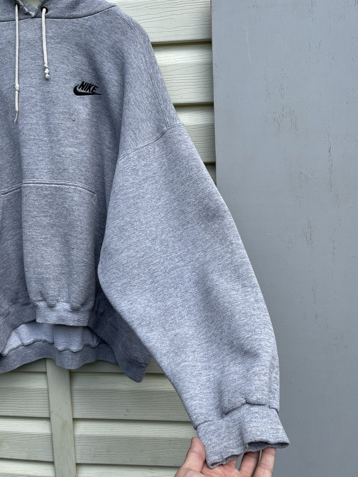 Nike 90's Vintage Nike Hoodie Made in USA Loose Fit Distressed Size US XL / EU 56 / 4 - 5 Thumbnail