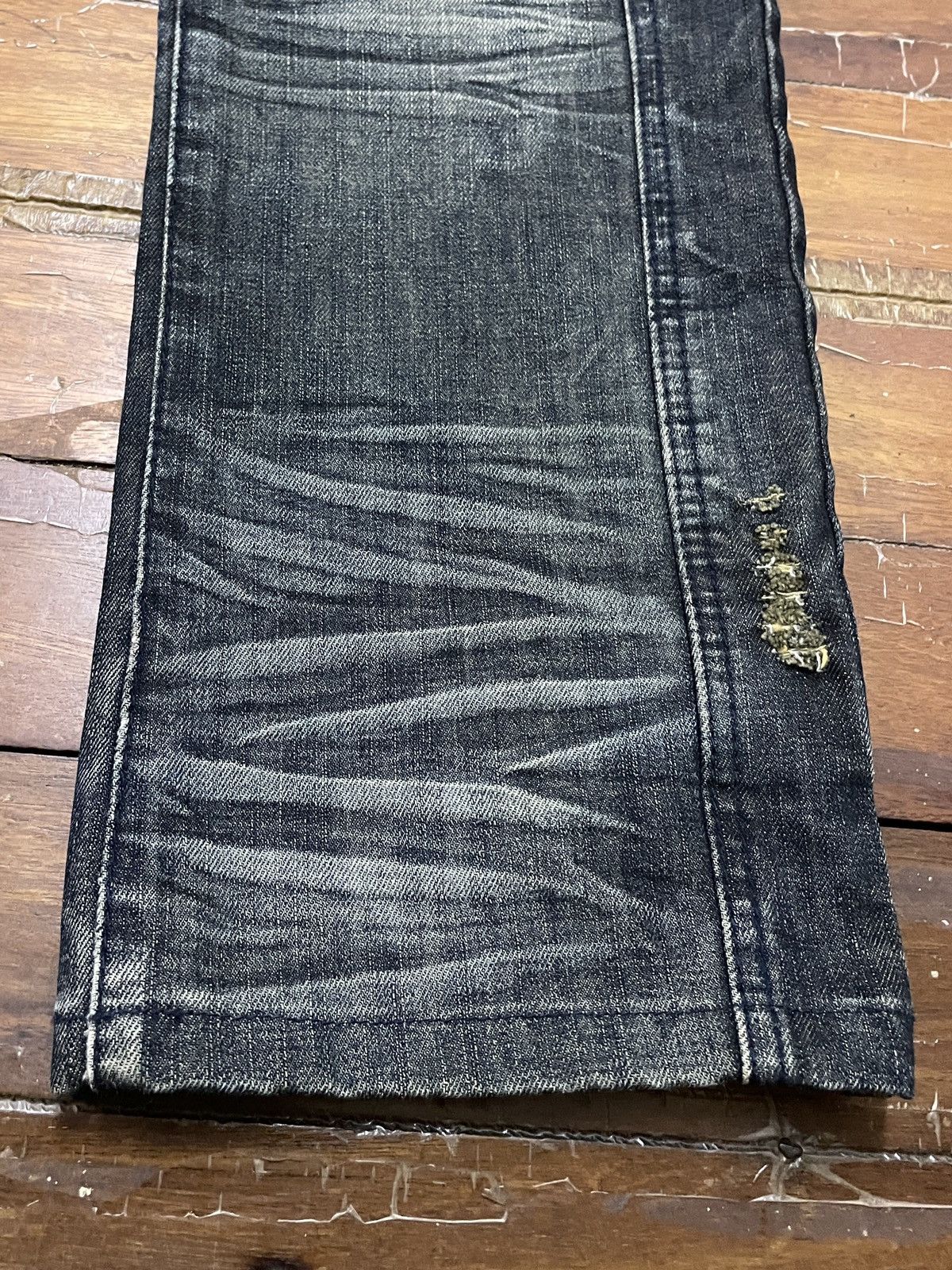 If Six Was Nine Very Rare Vintage Brand TSL Ripped Tactical Jeans 1990s Size US 32 / EU 48 - 6 Thumbnail