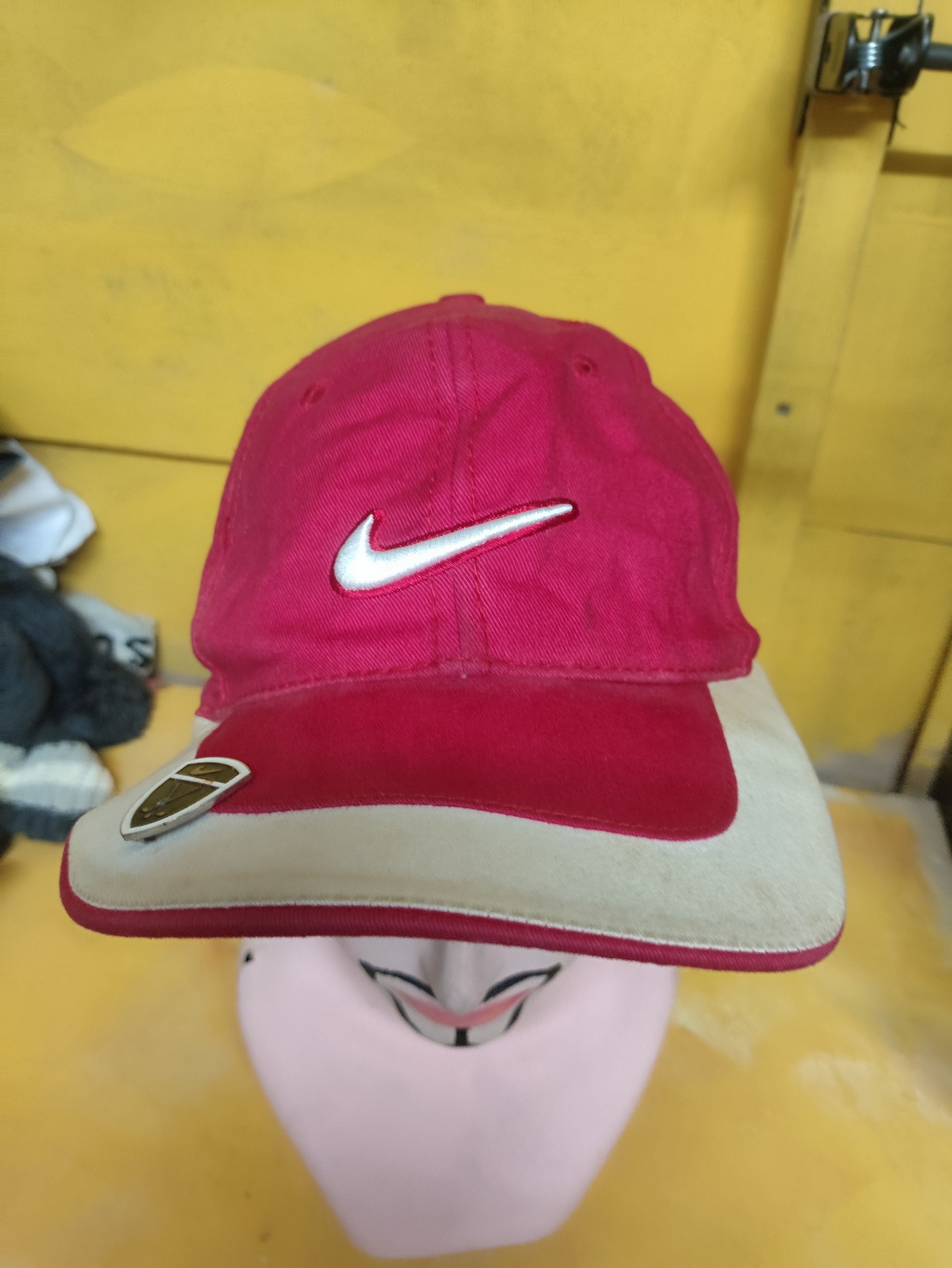 Nike × Tiger Woods HAT GOLF 💥 TIGER WOOD ❌ NIKE RED WHITE VINTAGE Size ONE SIZE - 11 Thumbnail