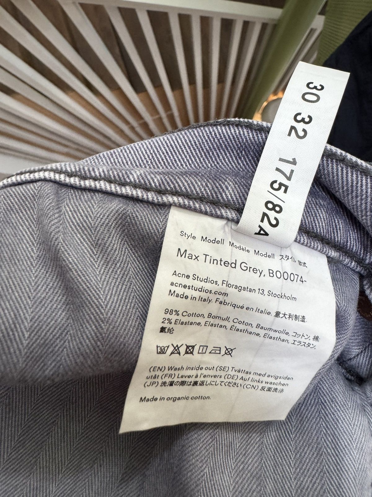 Acne Studios Acne Studios Grey Bla Konst Max Jeans Size US 30 / EU 46 - 4 Thumbnail