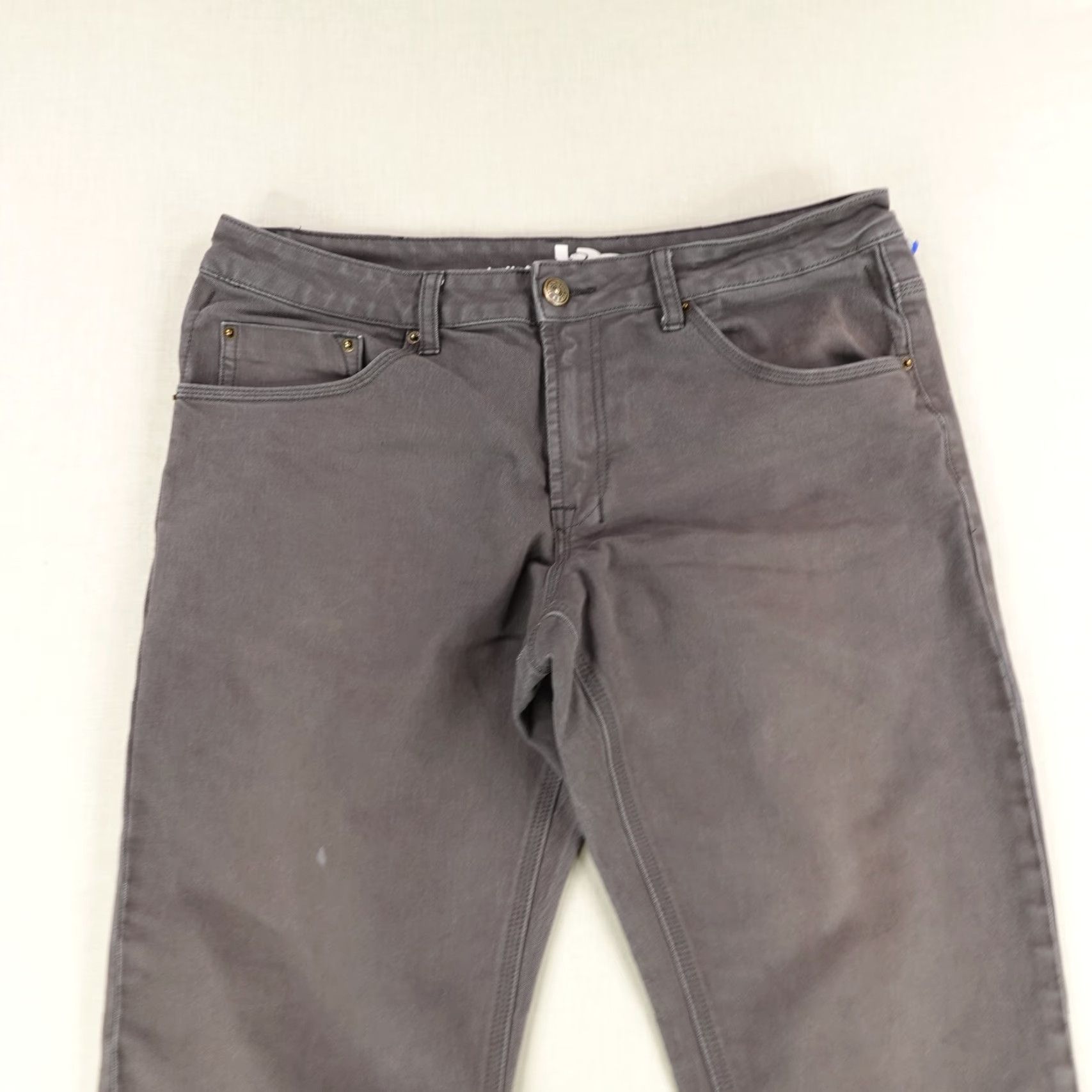 Vintage VINTAGE Bulletprufe Jeans Mens 34x34 Denim Bootcut Work Pants Cotton Blend Gray Regular Fit Size US 32 / EU 48 - 2 Thumbnail