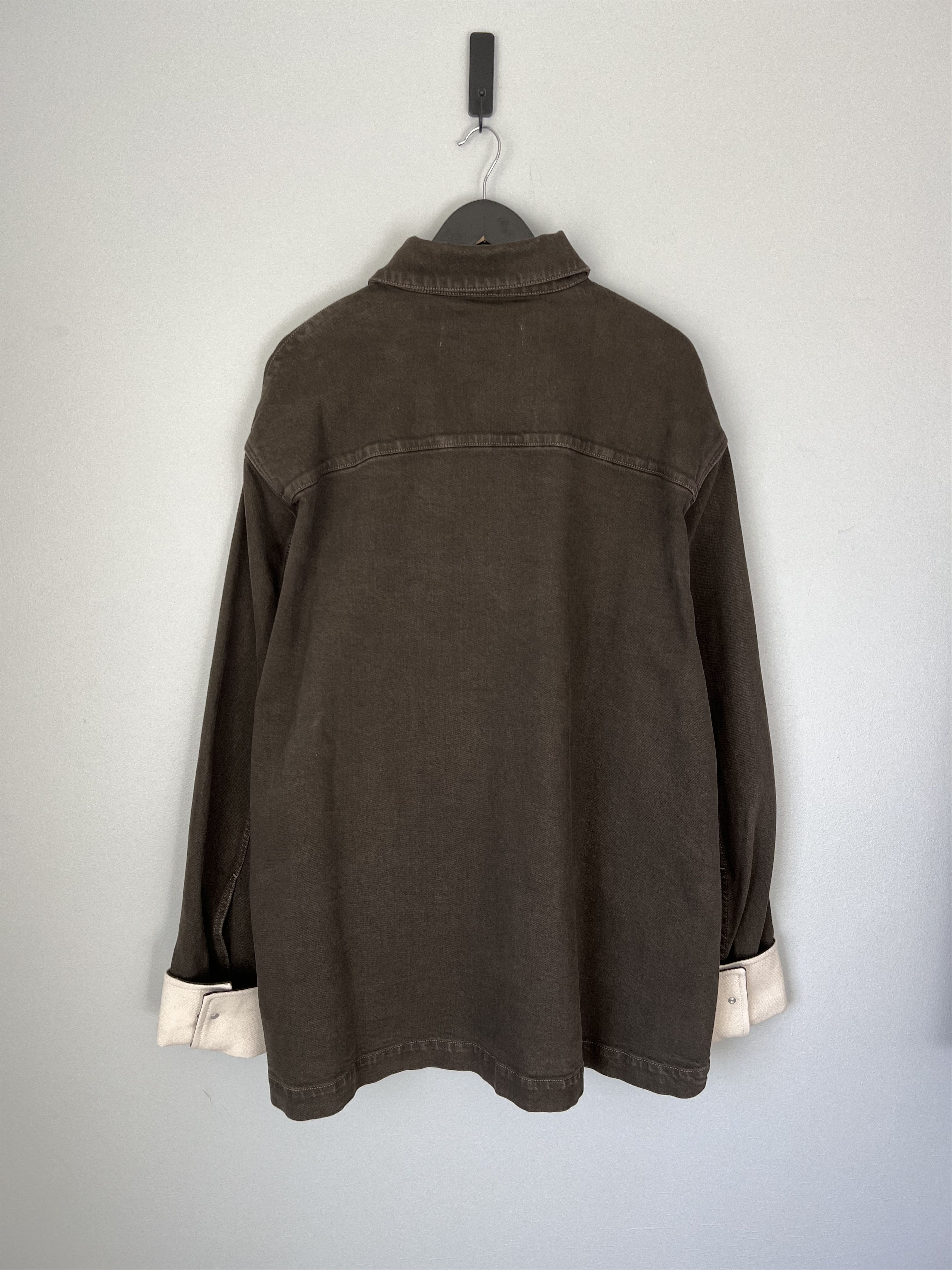 JW Anderson J.W. Anderson Oversized Contrast Cuff Denim Shirt Size US M / EU 48-50 / 2 - 6 Thumbnail