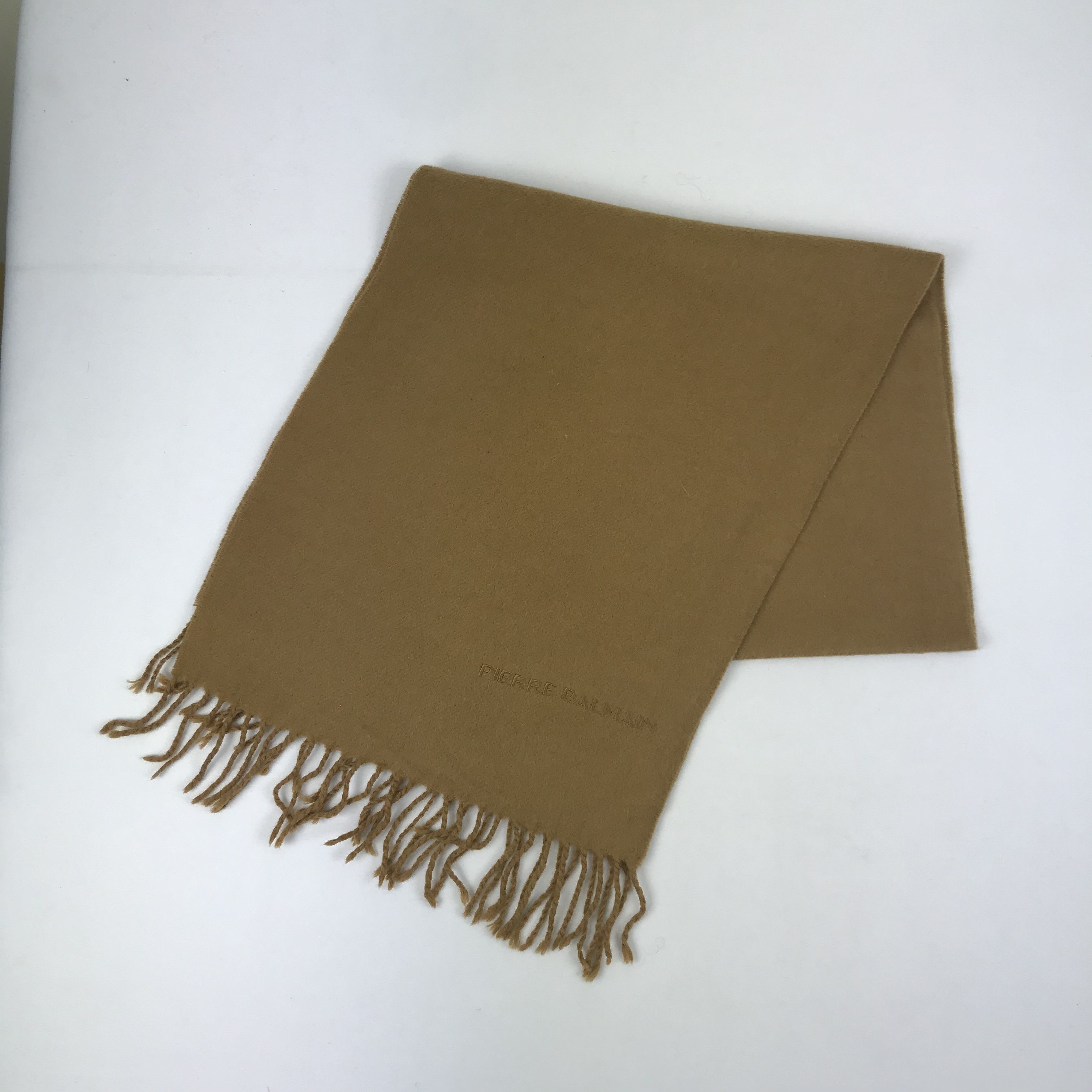Japanese Brand Vintage Pierre Balmain Scarf Muffler Wool Scarves . Size ONE SIZE - 3 Thumbnail