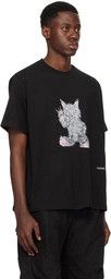 WE11DONE o1mris0824 Character T-Shirt in Black Size US S / EU 44-46 / 1 - 5 Thumbnail