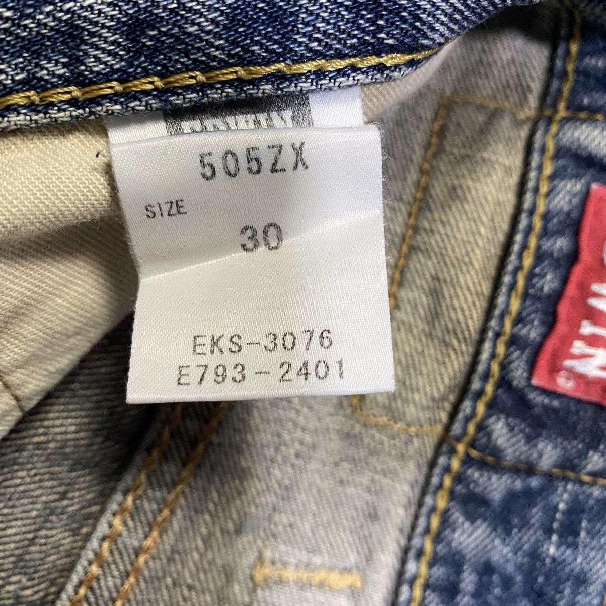 Edwin × Jean Edwin 505 Selvage Denim Distressed Jeans Size US 30 / EU 46 - 16 Thumbnail