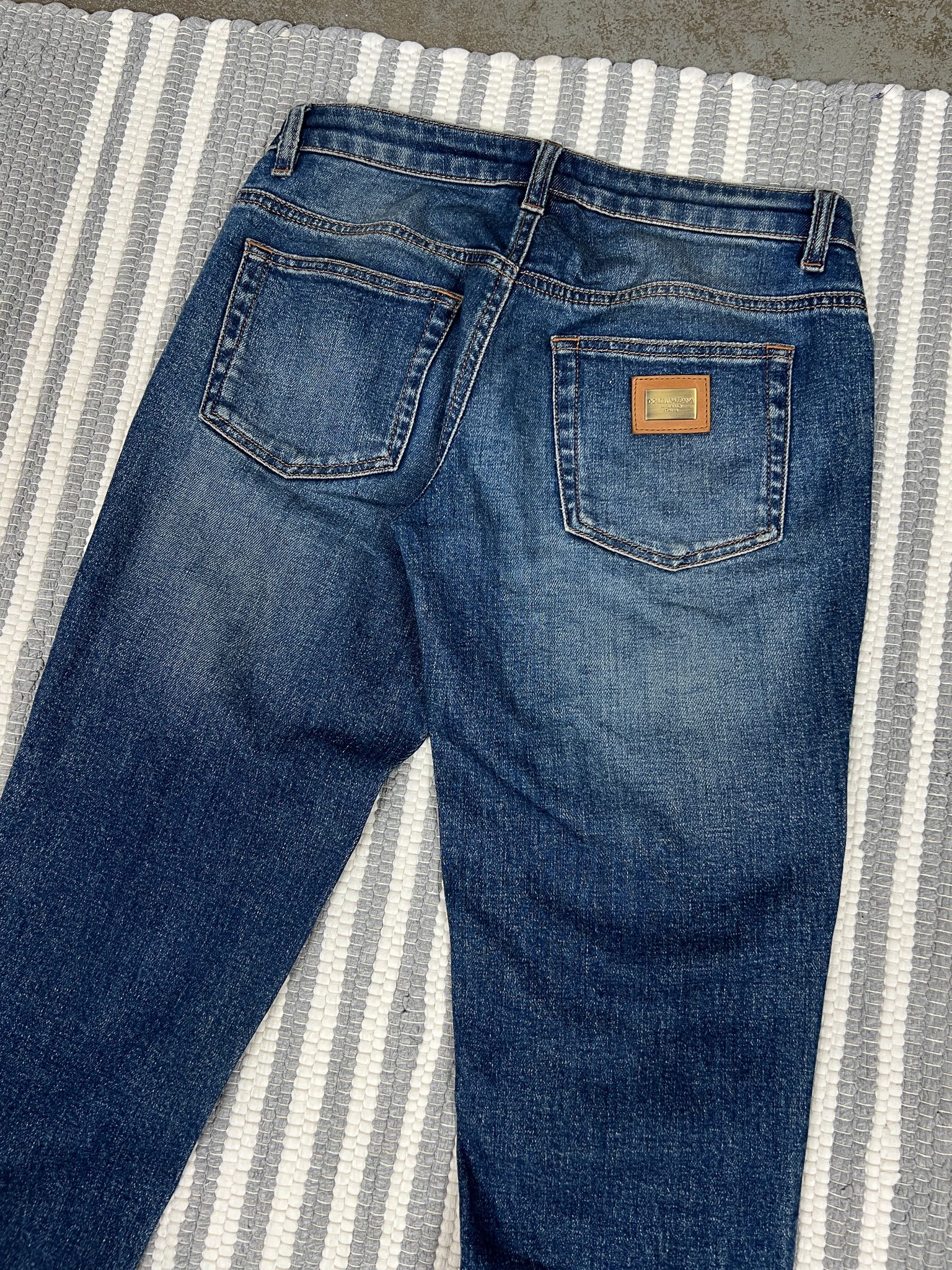 Dolce & Gabbana Vintage Dolce & Gabbana D&G Blue Denim Jeans Pants Size 27" / US 4 / IT 40 - 5 Thumbnail