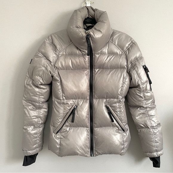 SAM. SAM New York Gray Freestyle Down Puffer Jacket - Medium Size M / US 6-8 / IT 42-44 - 12 Thumbnail