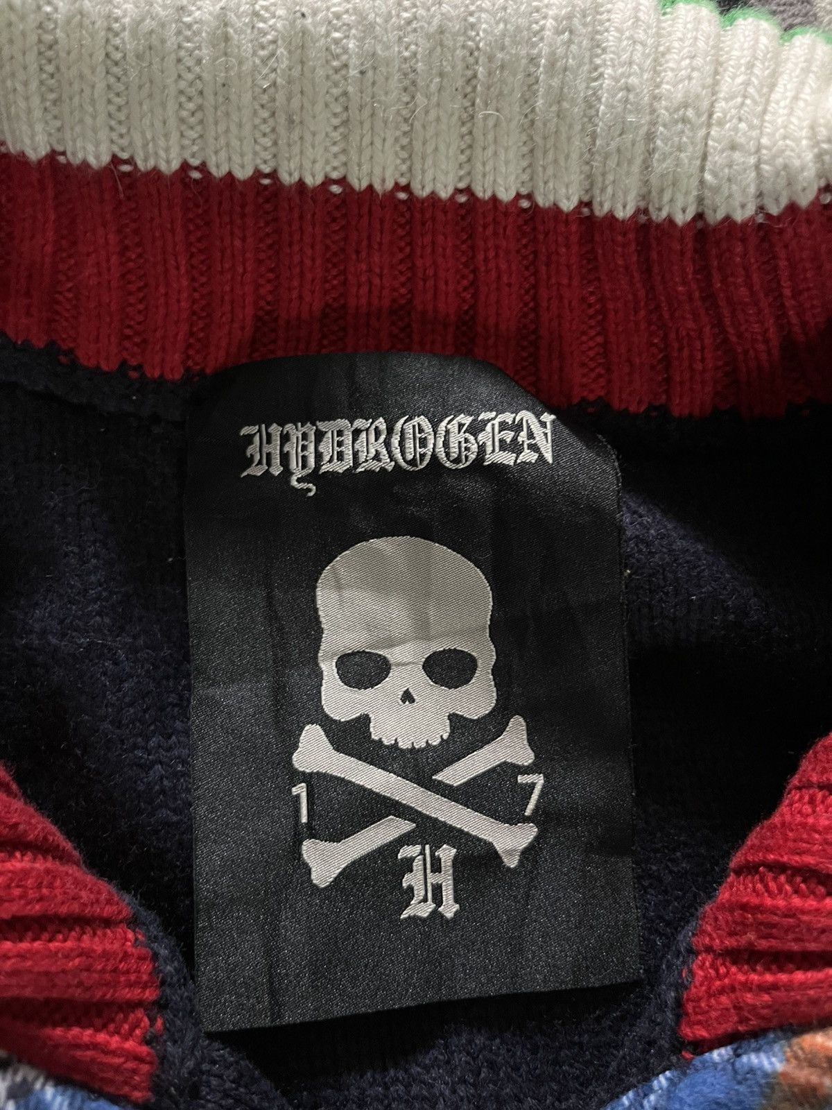 Isamu Katayama Backlash Hydrogen wool embroidered skull jacket Size US L / EU 52-54 / 3 - 5 Thumbnail