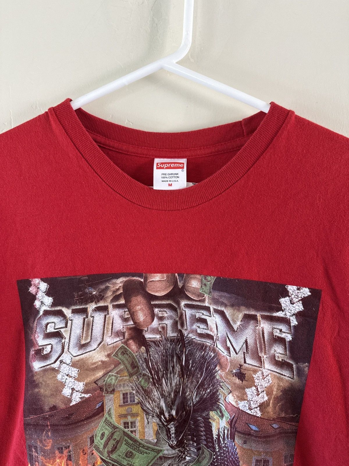 Supreme Vintage Supreme Dragon Tee Size US M / EU 48-50 / 2 - 3 Thumbnail