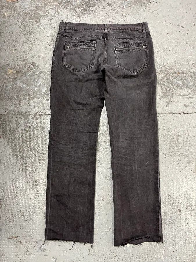 Prada SS2008 Prada Avant-Garde Faded Grey Slim Pants Size US 32 / EU 48 - 8 Thumbnail