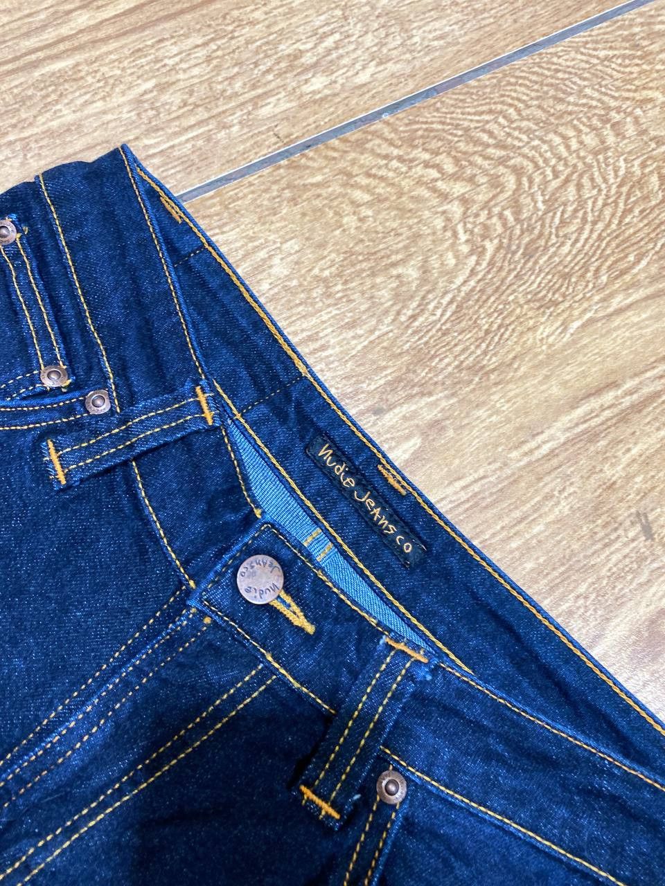 Nudie Jeans Nudie Slim Jim Organic Dry Use Men Jeans Denim Size US 28 / EU 44 - 2 Thumbnail