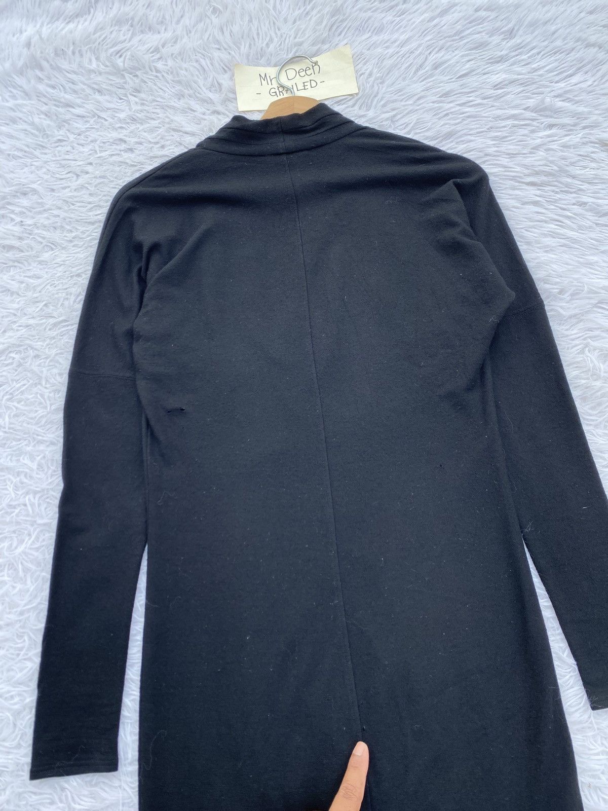 Helmut Lang Rare Helmut Lang Cowl Neck Black Dress Size S / US 4 / IT 40 - 25 Thumbnail