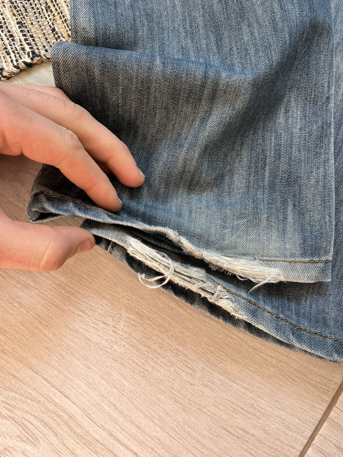 Just Cavalli × Vintage Vintage 00s Just Cavalli jeans faded distressed denim Y2K Size US 34 / EU 50 - 20 Thumbnail