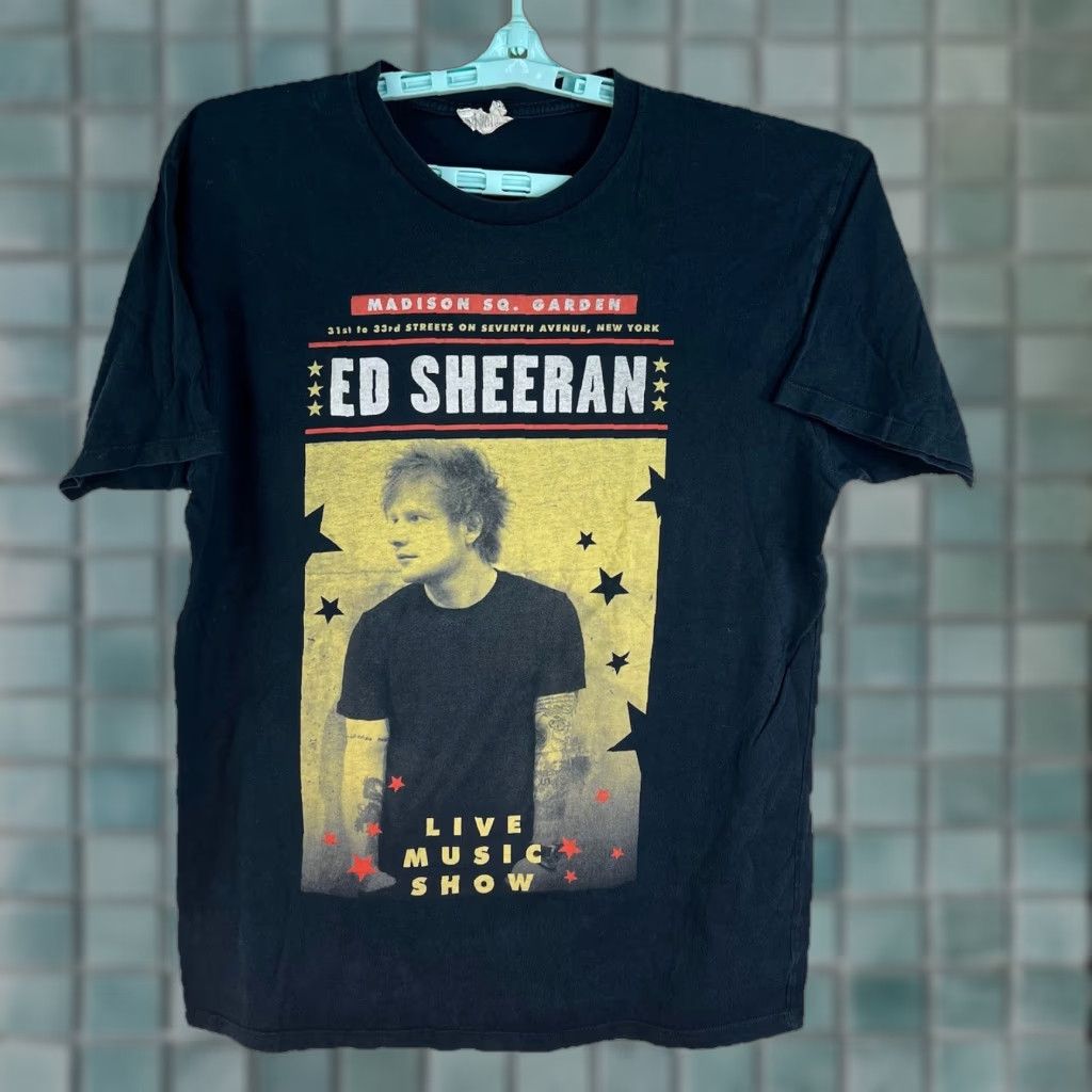 Starter Ed Sheeran Startee T-Shirt Adult L Black Logo Graphic Print 2007 Concert Rock Music Band Theme Mens Size US L / EU 52-54 / 3 - 1 Thumbnail