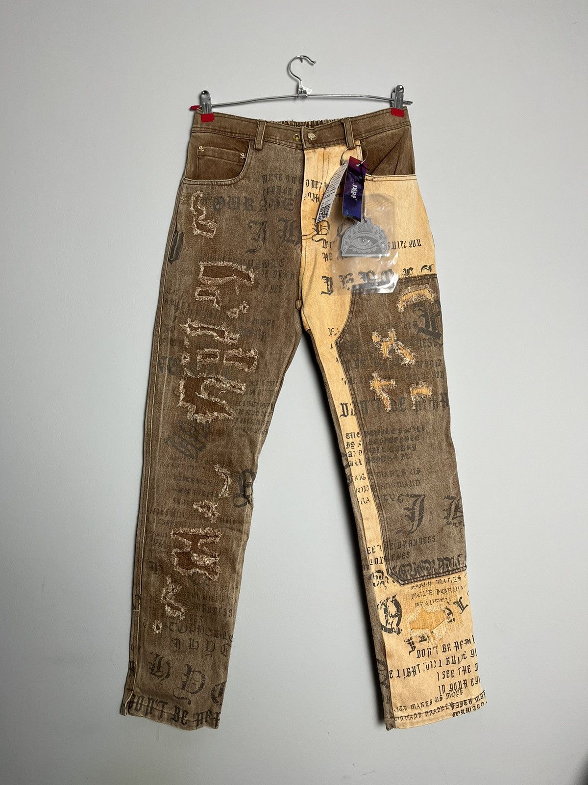 Japanese Brand Jhyq print pants Size US 36 / EU 52 - 1 Thumbnail