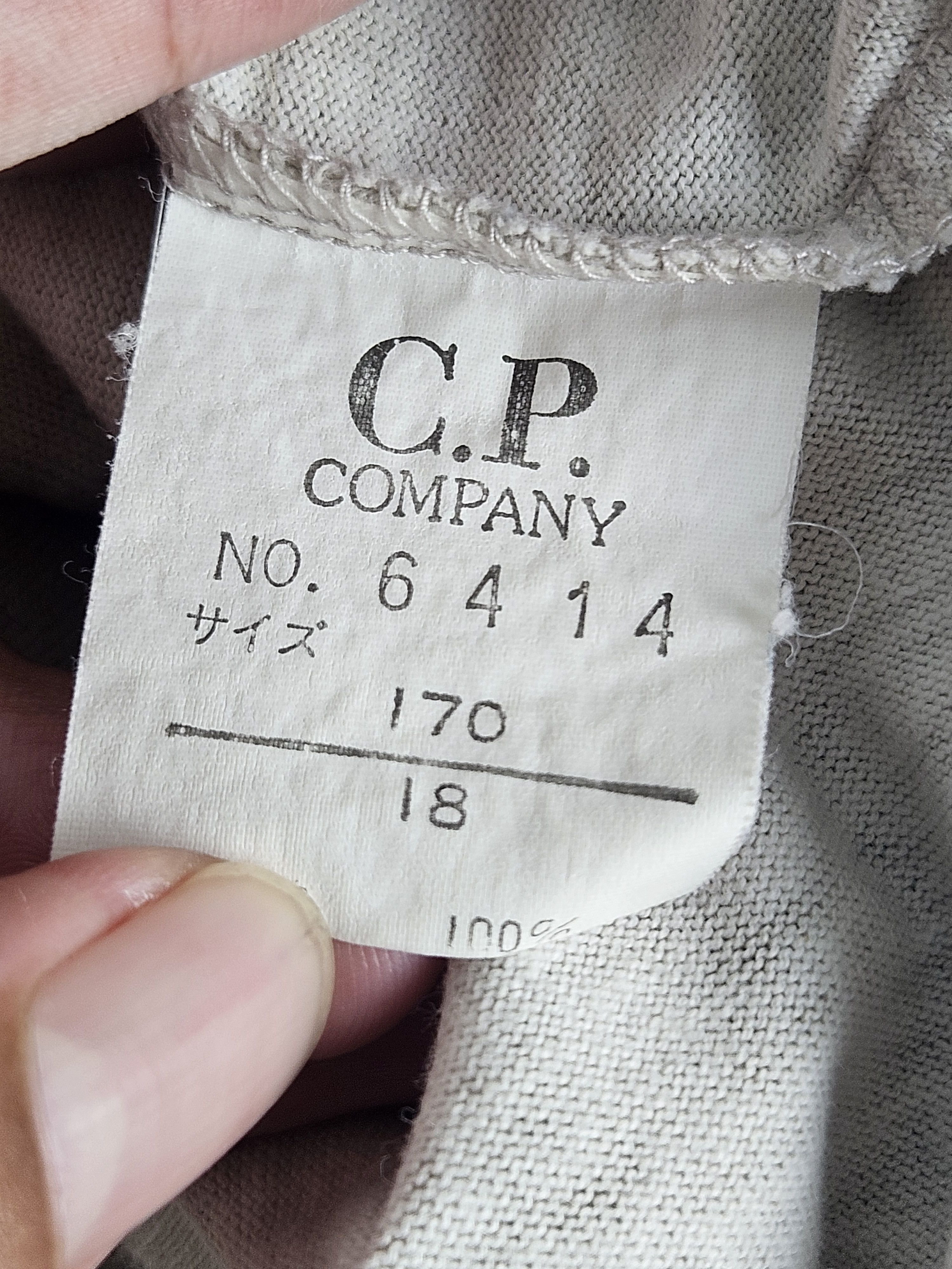C.P. Company Vintage CP Company Logo Shirt Size US L / EU 52-54 / 3 - 5 Thumbnail