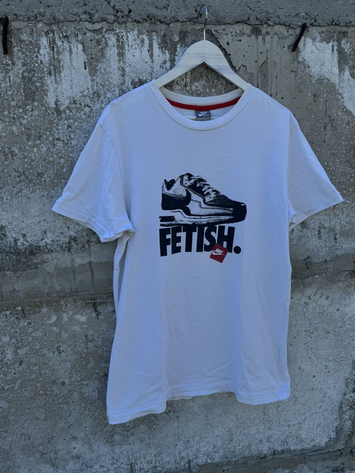 Nike × Vintage Y2K Nike Fetish Airmax vintage t-shirt tee sex porn tee Size US L / EU 52-54 / 3 - 3 Thumbnail