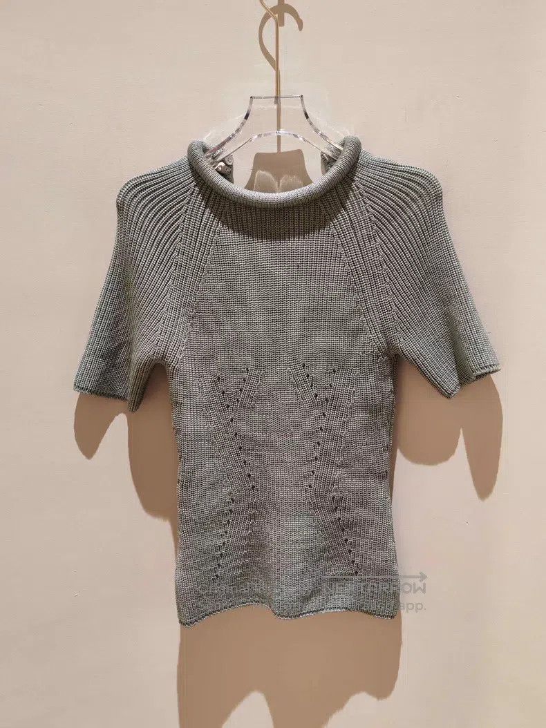 Fendi Fendi Short-sleeved knitted top Size XS / US 0-2 / IT 36-38 - 6 Thumbnail