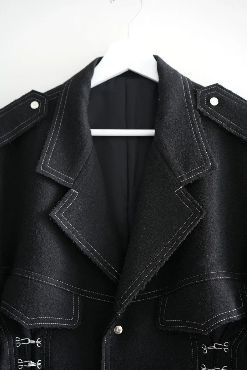 Yohji Yamamoto Yohji Yamamoto Yohji Yamamoto Military Style Jacket Collec Size US M / EU 48-50 / 2 - 3 Thumbnail