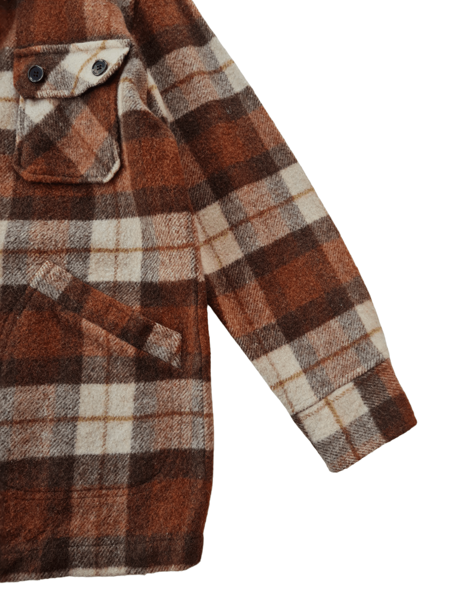 Flannel × Japanese Brand × Vintage VOX Flannel Wool Jacket Pocket Size US M / EU 48-50 / 2 - 6 Thumbnail