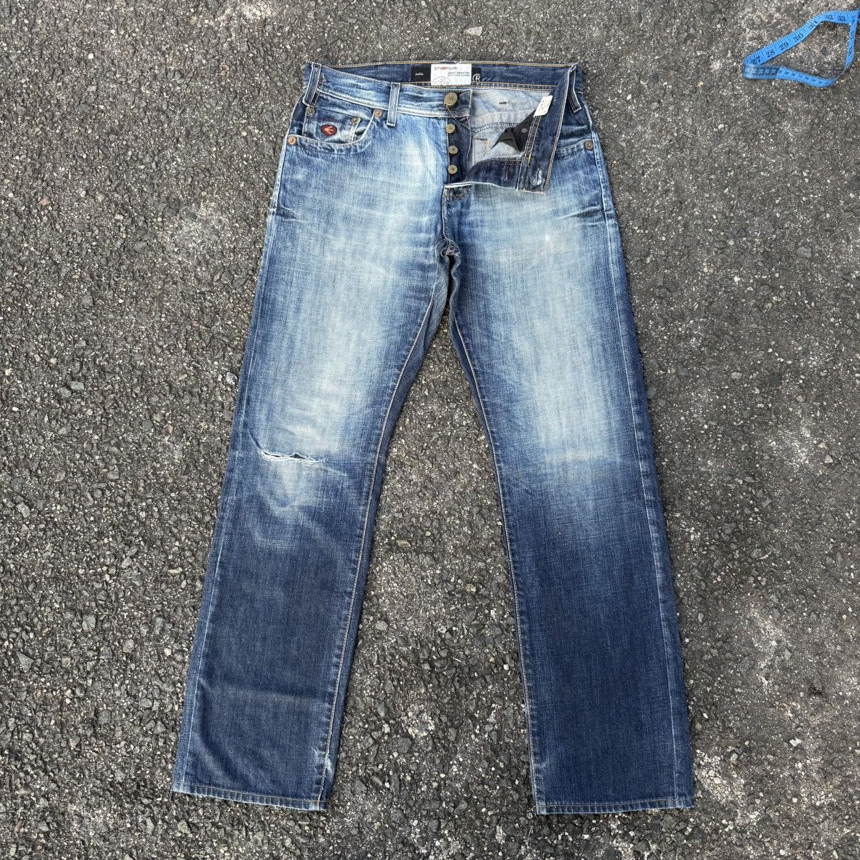 Energie Vintage jastin energie buttonfly denim jean pants Size US 32 / EU 48 - 2 Thumbnail