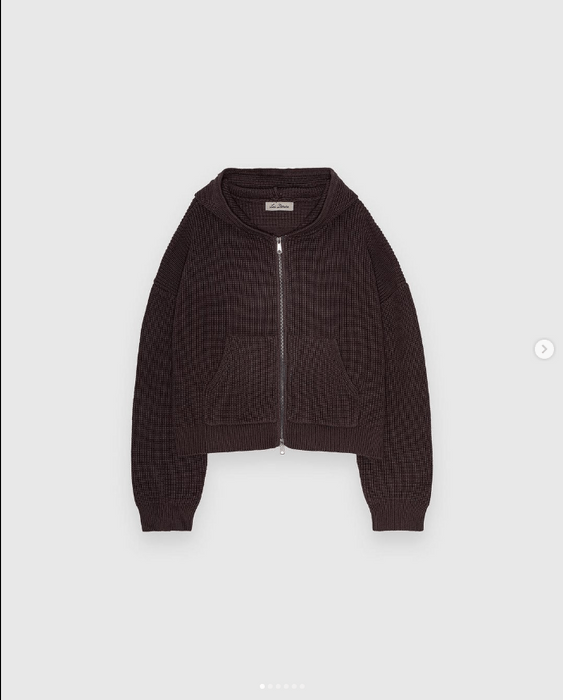 Japanese Brand Lac Demure Cropped Knitted Fisherman Hoodie | Grailed