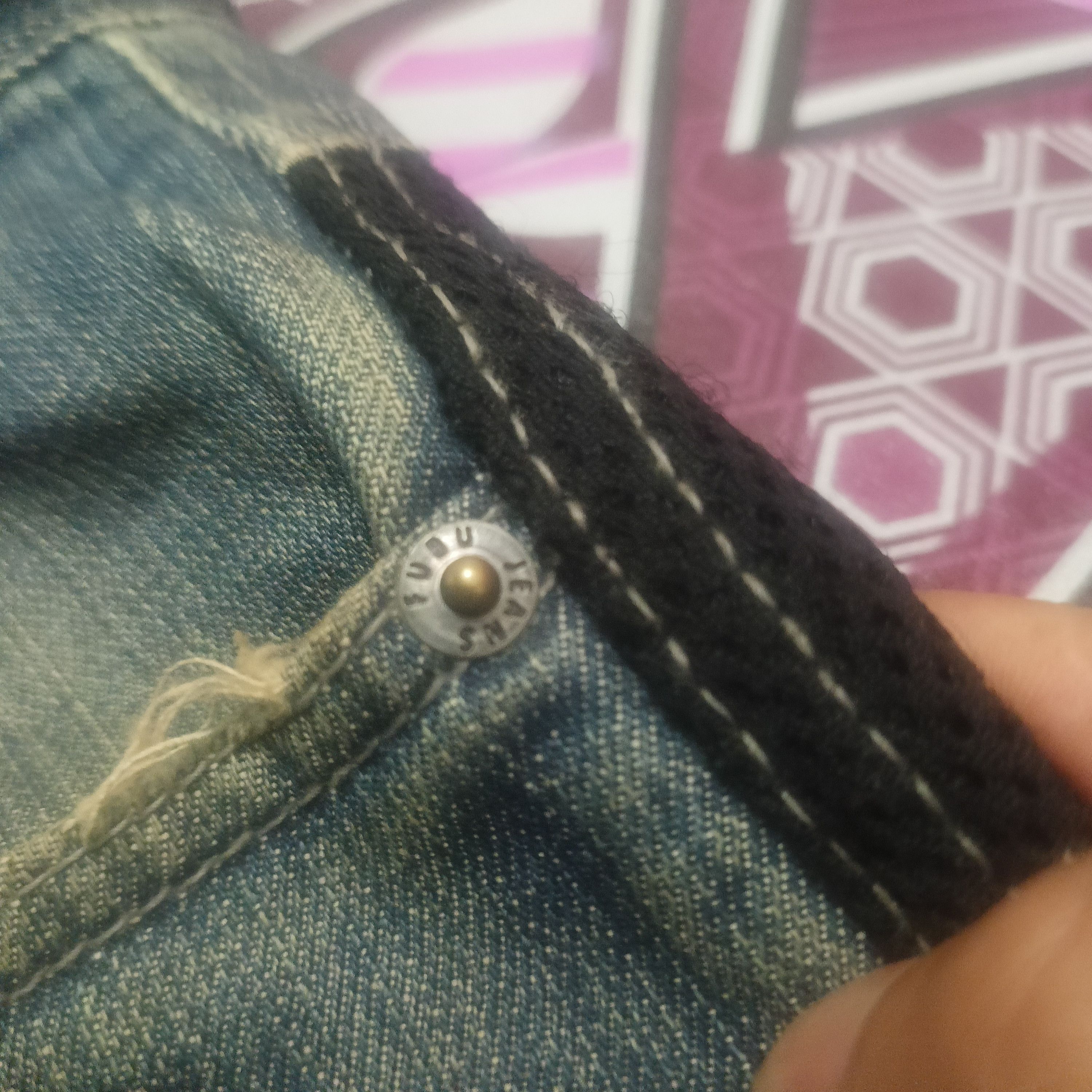 Fubu × Japanese Brand Fubu jeans collection style distressed denim Size US 31 - 7 Thumbnail