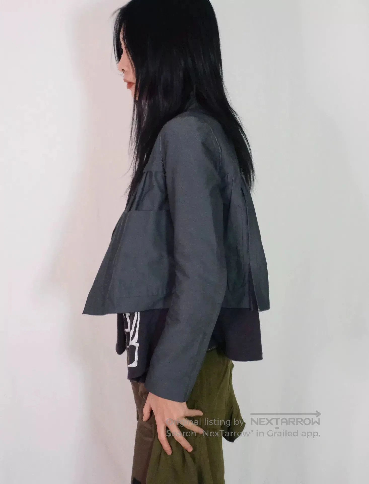 Undercover UNDERCOVER Gray Rocker Style Jacket. Size S / US 4 / IT 40 - 1 Thumbnail