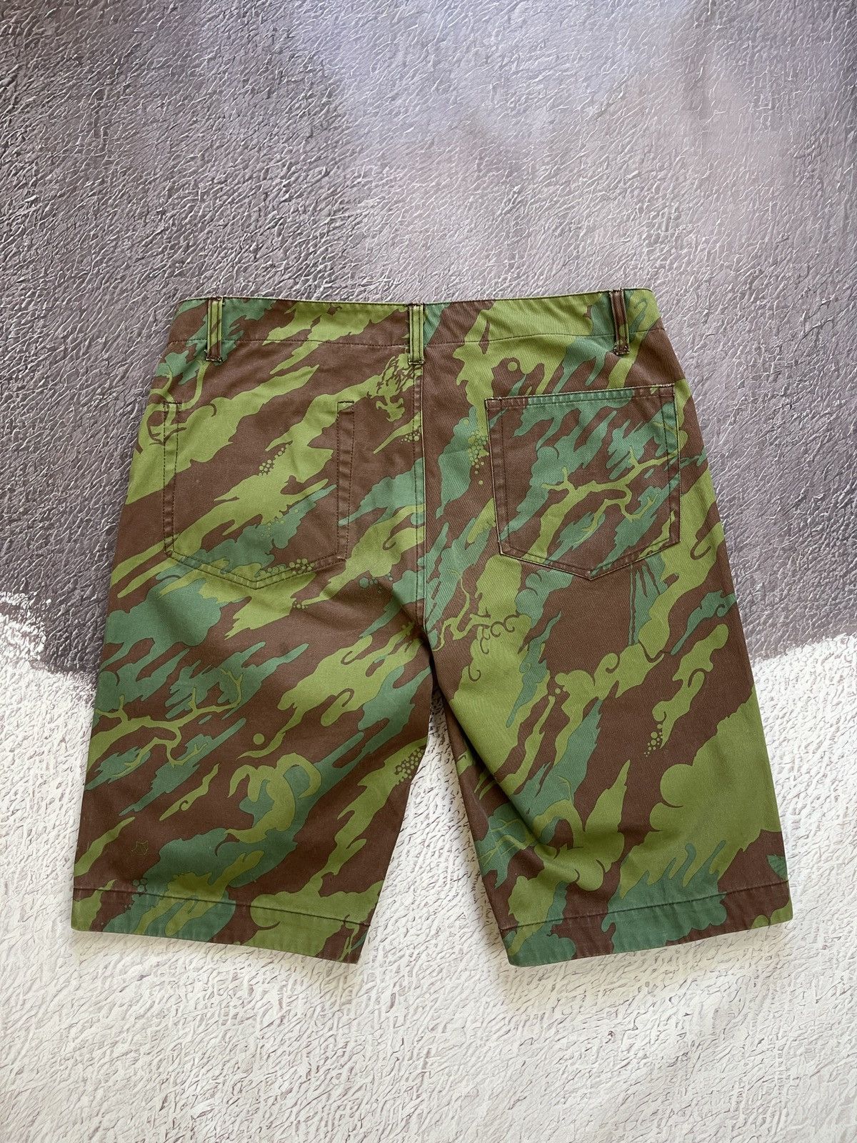 Japanese Brand × Maharishi Maharishi reversible camouflage/beige military shorts rare Size US 36 / EU 52 - 16 Thumbnail