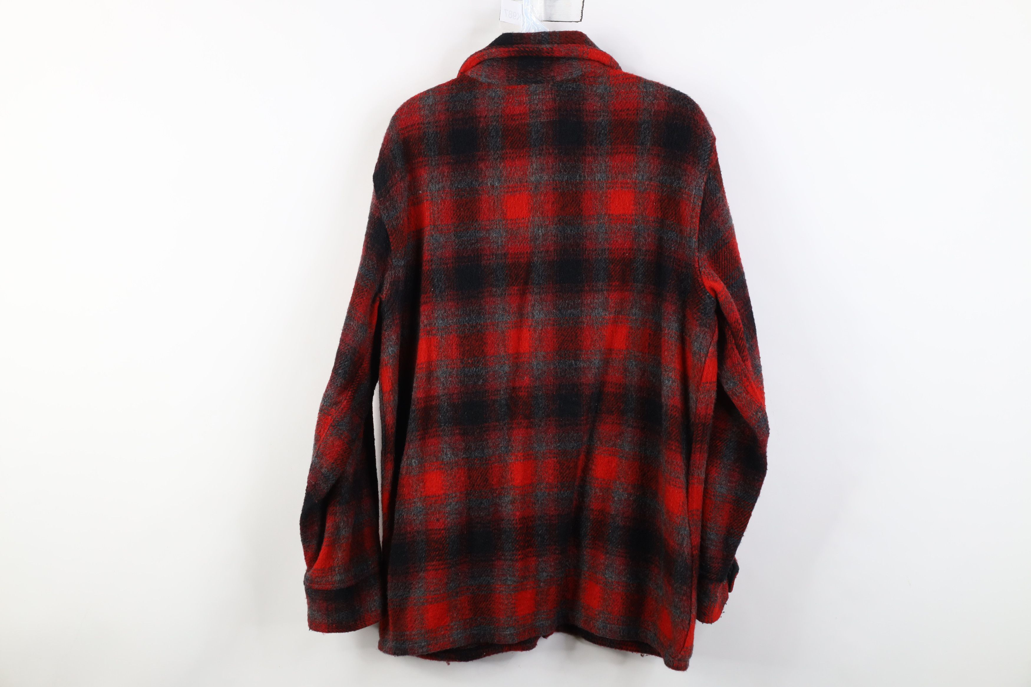 Vintage Vintage 60s Streetwear Full Zip Shirt Jacket Jac Shirt USA Size US M / EU 48-50 / 2 - 12 Thumbnail