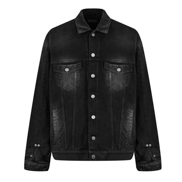 Balenciaga Deconstructed Denim Jacket Size US S / EU 44-46 / 1 - 1 Thumbnail
