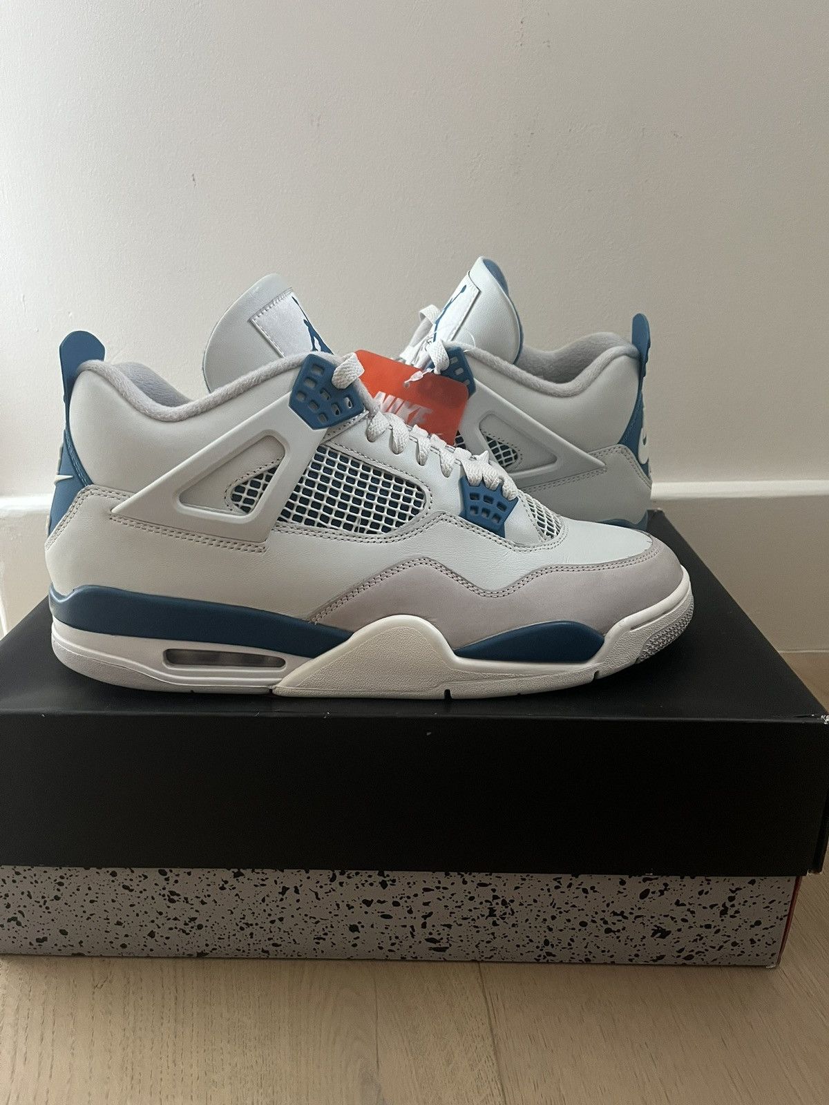 Jordan 4 Military blue
