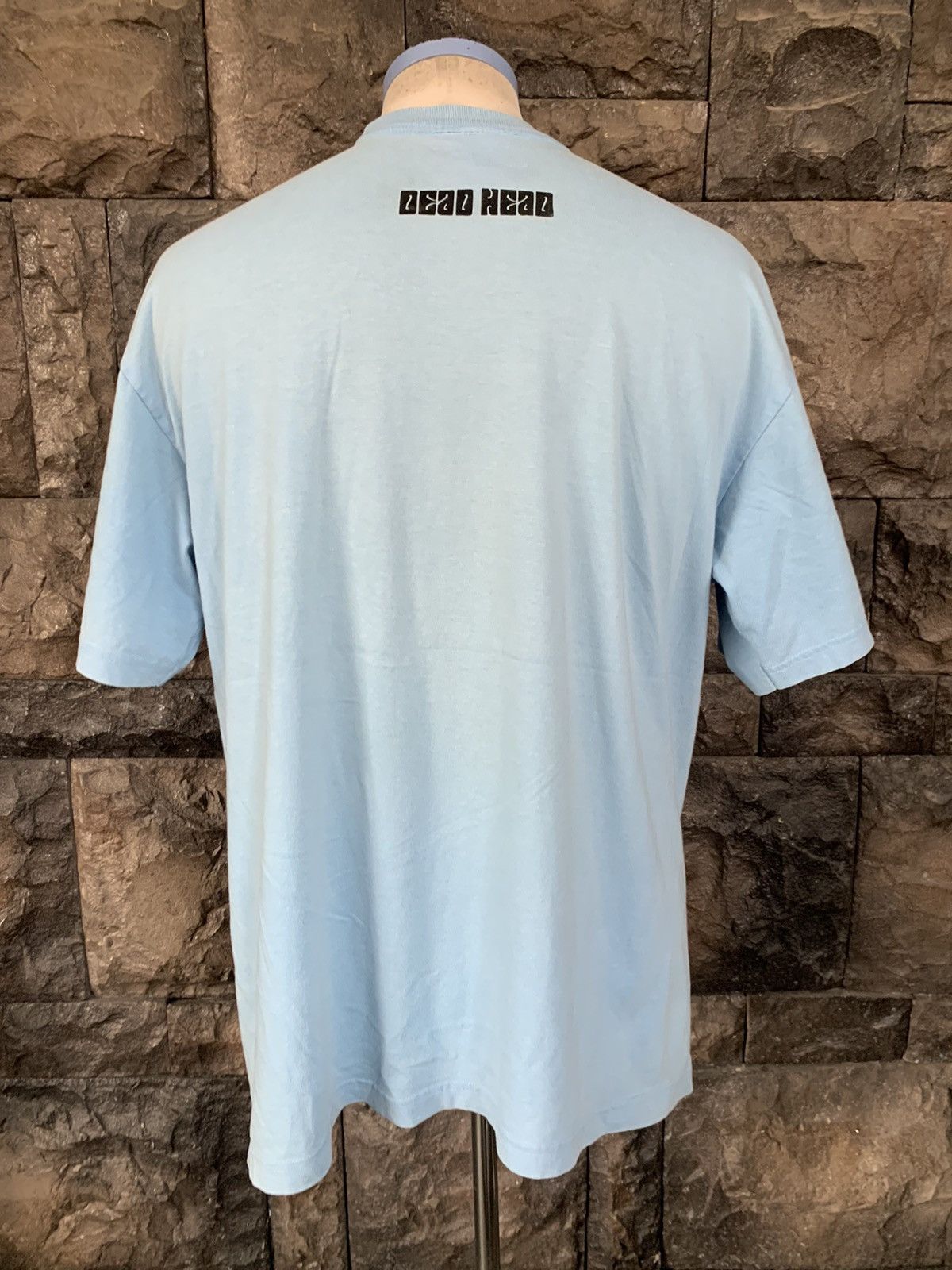Vintage Vintage Double Shock Dead Head Funny Skull T shirt Size US L / EU 52-54 / 3 - 5 Thumbnail