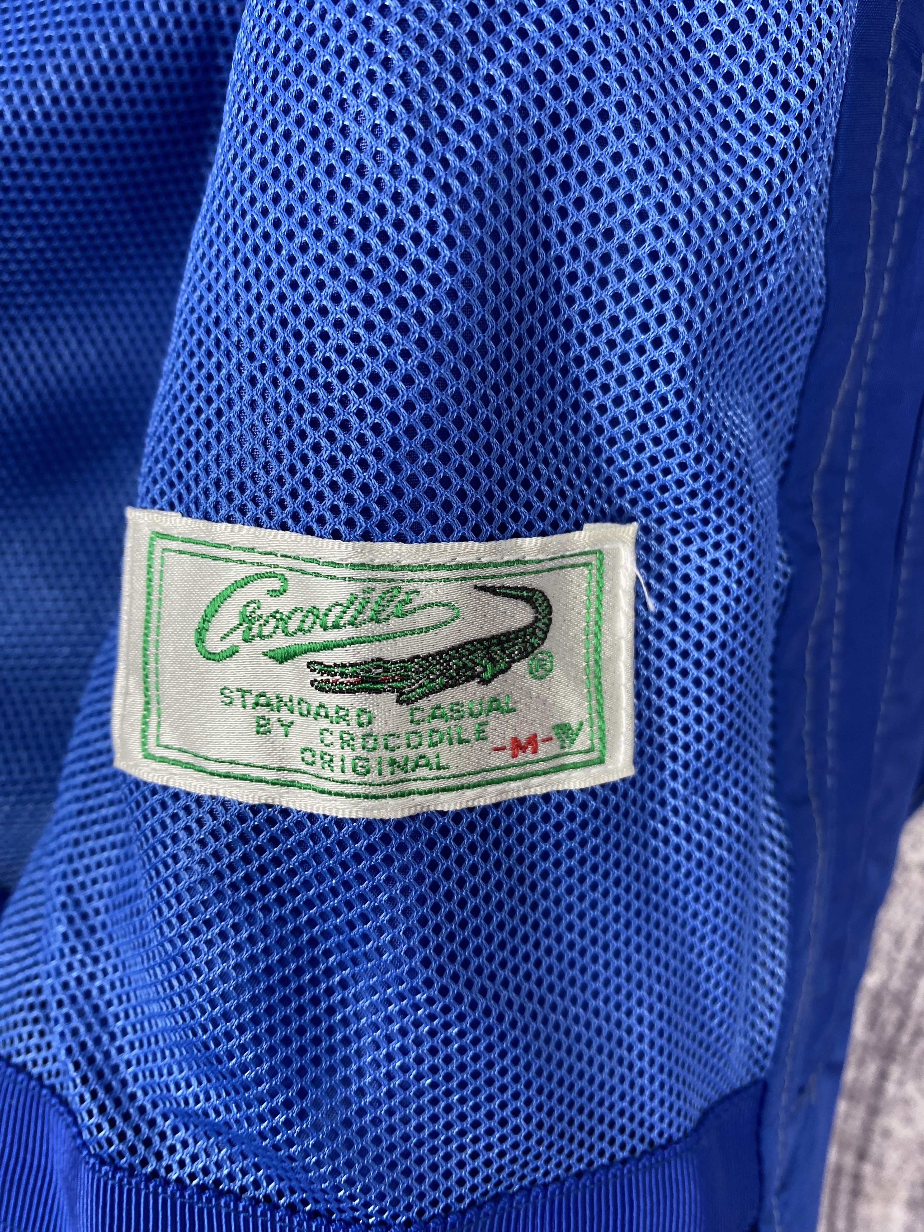 Japanese Brand Vintage Crocodile Zip Up Blue Jacket Size US M / EU 48-50 / 2 - 10 Thumbnail