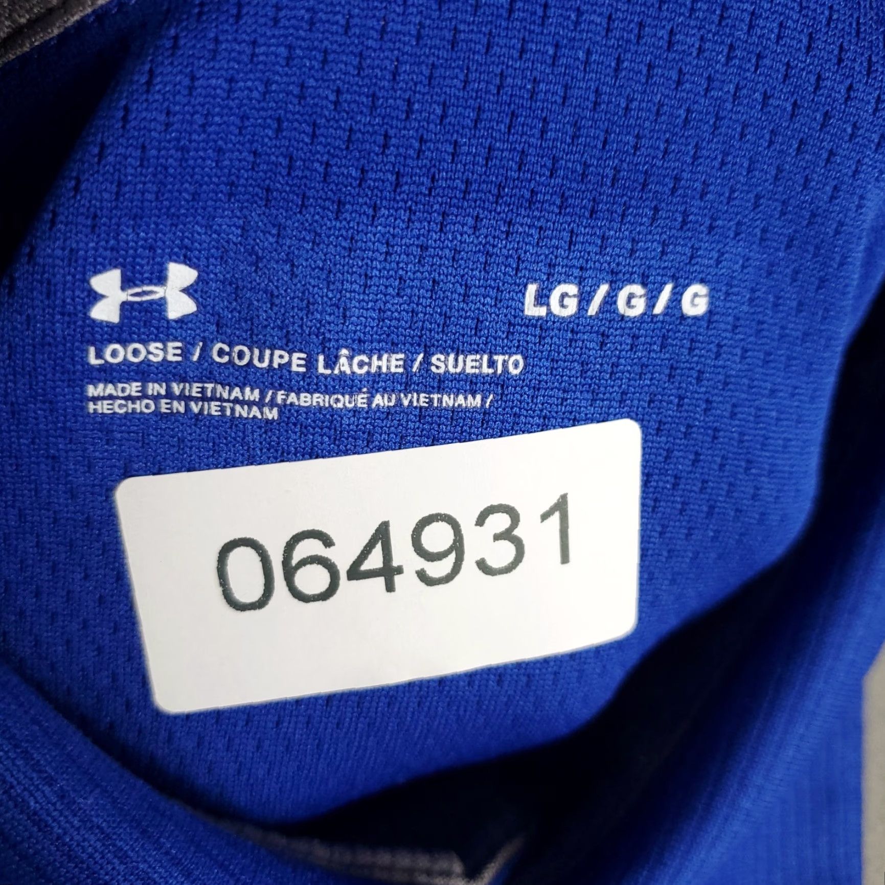 Under Armour Under Armour Polo Shirt Mens Size Large Blue Golf Casual Short Sleeve Size US L / EU 52-54 / 3 - 6 Thumbnail