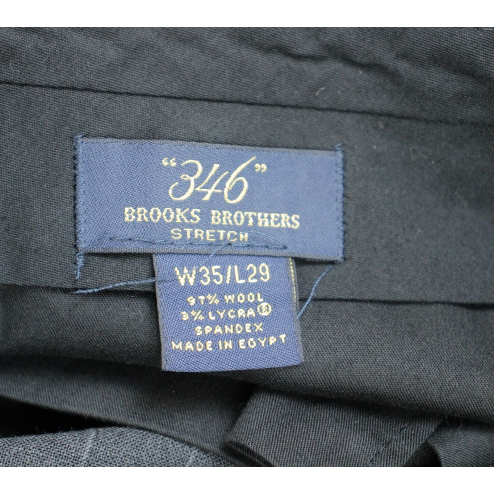 Brooks Brothers Brooks Brothers Suit Men 41R Gray 346 Pinstripe Wool Blend Size 40R - 15 Thumbnail