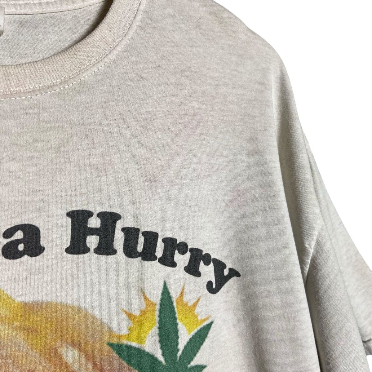 Vintage Vintage Herb In A Hurry 420 Marijuana T-Shirt / Weed Size US XL / EU 56 / 4 - 6 Thumbnail