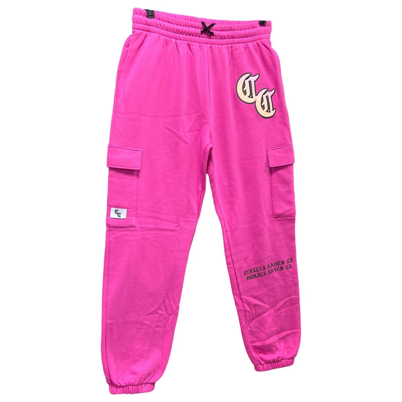 Other Hybrid Apparel - Women's Cargo Sweatpants - Pink - Medium Size 28" / US 6 / IT 42 - 15 Thumbnail