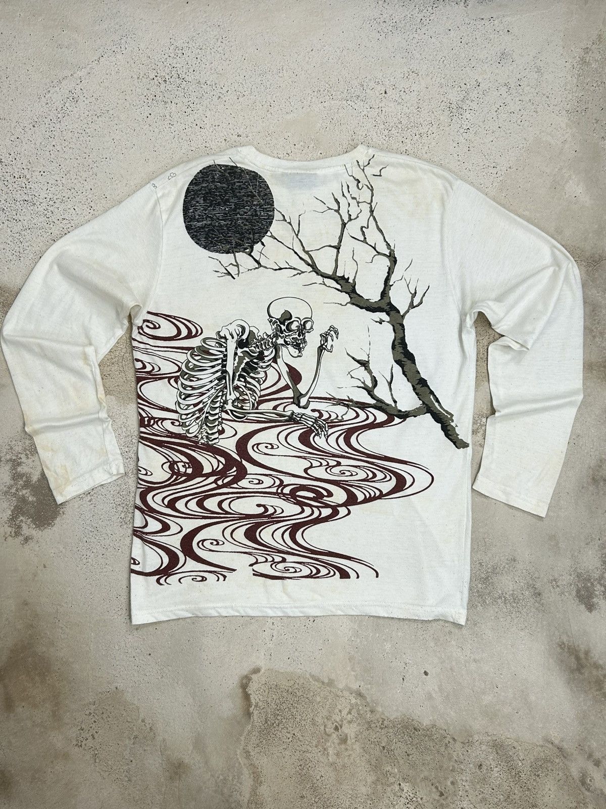 20471120 × If Six Was Nine × Japanese Brand Sukajan Japan Bullet Noise Art Religion Cranial Skulls Size US M / EU 48-50 / 2 - 2 Thumbnail