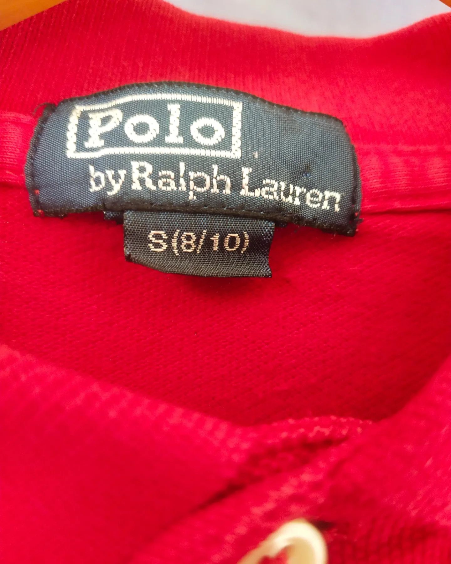 Polo Ralph Lauren Vintage Polo Ralph Lauren Red Polo Small Woman Shirt Size S / US 4 / IT 40 - 4 Thumbnail