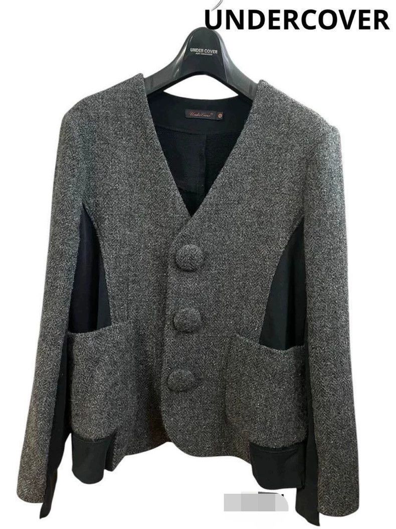 Undercover UNDERCOVER Paper dollman patchwork jacket 2505-Nextarrow Size US S / EU 44-46 / 1 - 2 Thumbnail