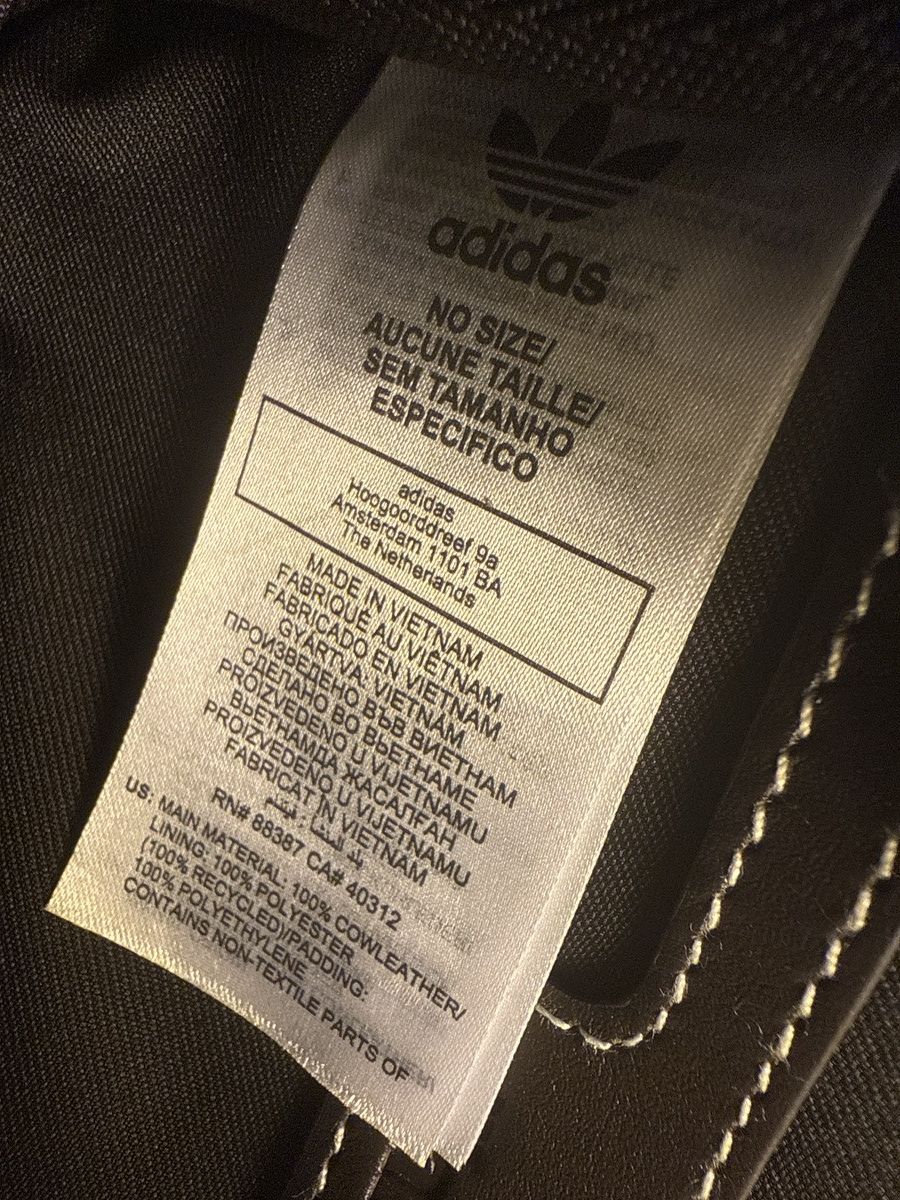 Adidas × Wales Bonner Wales Bonner x Adidas mini leather bag Size ONE SIZE - 3 Thumbnail