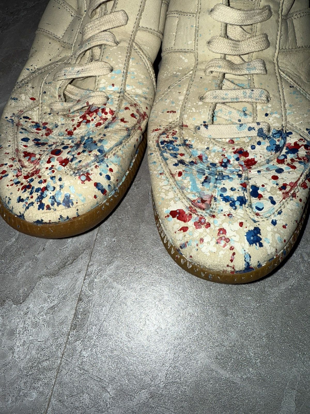 Maison Margiela OG Maison Margiela Splatter Paint GATS Size US 7 / EU 40 - 4 Thumbnail
